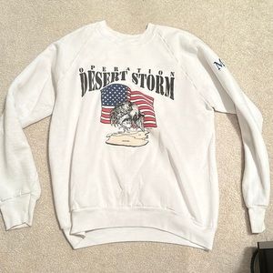 Vintage Operation desert storm crewneck sweatshirt